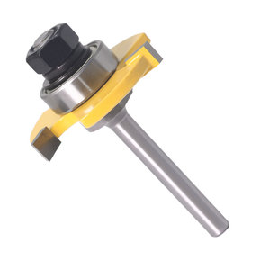 Lot de <span class=keywords><strong>6</strong></span> fraises <span class=keywords><strong>à</strong></span> <span class=keywords><strong>rainurer</strong></span> réglables pour le travail du bois, fraises <span class=keywords><strong>à</strong></span> <span class=keywords><strong>rainurer</strong></span> en T avec roulement pour rainurage, outils de bricolage pour le travail du bois - Product Image 4