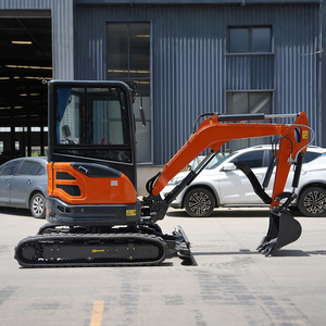 Miễn phí vận chuyển Máy xúc mini 2,5 tấn Euro 5, động cơ diesel, bánh xích, máy đào nhỏ đa địa hình, thủy lực, máy xúc mini nông nghiệp - Product Image 3