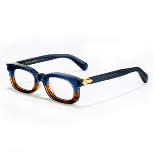 نظارات سانت فان جوخ الجديدة الفريدة للجنسين، إطار نظارات أسيتات بتصميم عصري ونمط صلب - Product Image 1