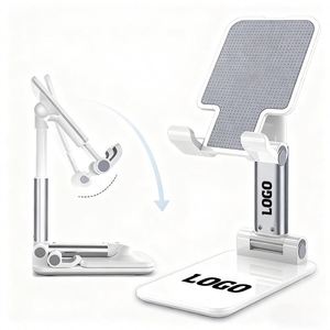 Support de tablette réglable Ys98, support de téléphone portable en plastique avec logo personnalisé - Product Image 1