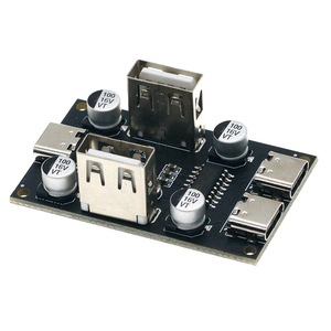Módulo de expansión USB Hub de 4 puertos USB 2.0 con carcasa de plástico para conexión de periféricos de computadora - Product Image 2