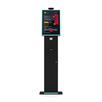 Kiosque en libre-service pour le change de devises, distributeur de billets ATM, machine de paiement de factures, machine de traitement des espèces, lecteur de codes-barres incurvé à 10 points SDK