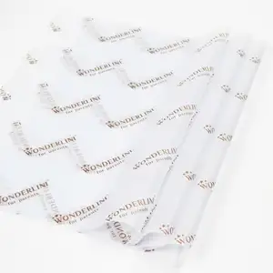 Wholesale Custom Printed Logo Gift Wrapping Paper Clothing Tissue Paper Packaging