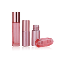 Rose translucide scintillante/or rose massif Unique Premium doré teinte à lèvres coloré 5ml 10ml rouleau sur bouteille de parfum