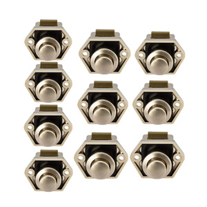 <b>Small</b>-Sized Camper Van <b>Cabinet</b> Door Furniture Lock Button Handle Plastic Material Master Keyed Durable Easy Installation School - Product Image 3