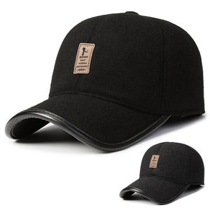 Mũ Bóng Chày Mùa Đông Cho Nam 2022 Mũ Casquette Ấm Áp Chống Gió Homme Thời Trang Dày Gorras Deportivas Para Hombre Hàng Chính Hãng - Product Image 1