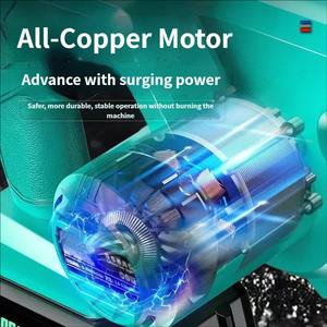 Souffleur de <span class=keywords><strong>feuilles</strong></span> <span class=keywords><strong>sans</strong></span> <span class=keywords><strong>fil</strong></span> haute puissance à batterie lithium, souffleur de poussière puissant rechargeable, <span class=keywords><strong>aspirateur</strong></span> d'intérieur pour jardin et bricolage - Product Image 2