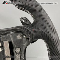 Volante de fibra de carbono personalizado para Mercedes-Benz Clase E, Clase G, W463, W211, E350, E550, G55, E63 AMG, CLK350, SL55, 2005-2009