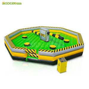 Máquina <span class=keywords><strong>de</strong></span> saltos con obstáculos para eventos, casa inflable, atracción inflable para parque inflable - Product Image 3