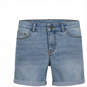 Nouvelle collection 2026 : Short en jean taille haute pour femme – Idéal pour l'été et les tenues décontractées - Product Image 1