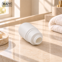 Bouteille de savon liquide en capsule de 100 ml, bouchon rose, bouteilles en plastique PE mat, emballage personnalisé, sérigraphie, soins personnels, MOQ 10000