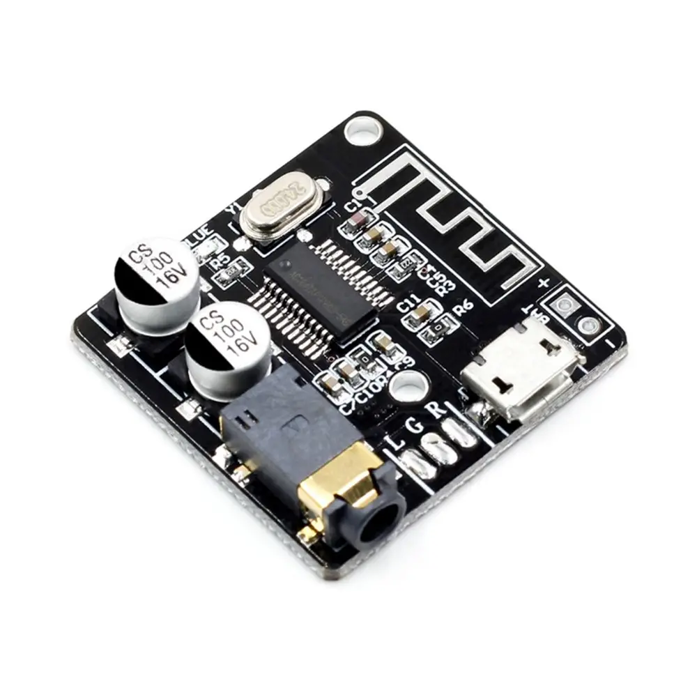 RDS Electronics BLE Audio Receiver bord BT 5.0 mp3 verlustfreie decoder board Wireless Stereo Music Module