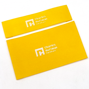 ป้ายผ้าคอตตอนแบบพับได้ป้ายโลโก้แบรนด์ส่วนตัวสามารถซักได้มีความหนาแน่นสูงออกแบบได้ตามต้องการ - Product Image 5