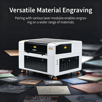 Máquina de Corte y Grabado Láser CO2 Tounjen 1390 de Alta Precisión CNC con Enfriamiento por Agua USB/Wi-Fi de 2 Cabezales para Materiales No Metálicos, Piedra, Papel, Dxf/Dst