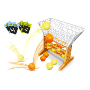 Juego de Mesa Educativo de Desarrollo, Rompecabezas de Plástico, Pelota que Rebota, Cartas de Ajedrez, Juguetes para Niños - Product Image 3