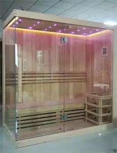 Sala de Sauna tradicional souna para dos personas