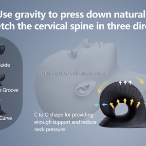 Almohada de Masaje para Cuello y Hombros, Dispositivo de Tracción Cervical con Calor para Aliviar el Dolor de Cuello - Product Image 4