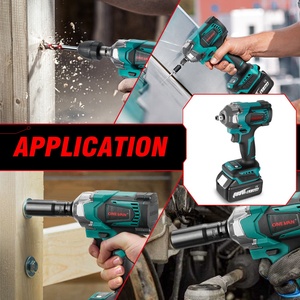 Llave <span class=keywords><strong>de</strong></span> <span class=keywords><strong>Impacto</strong></span> Eléctrica sin Escobillas <span class=keywords><strong>de</strong></span> 1200N.m <span class=keywords><strong>de</strong></span> Torque, Destornillador <span class=keywords><strong>de</strong></span> <span class=keywords><strong>1</strong></span>/<span class=keywords><strong>2</strong></span> Pulgada, 8 Velocidades, Herramienta Eléctrica <span class=keywords><strong>de</strong></span> 18V con Batería para Bricolaje - Product Image 4