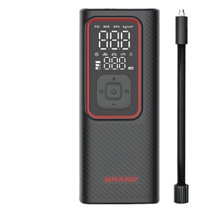 Mini Bomba de Aire Eléctrica Portátil para Neumáticos, 12V 120W, Pantalla LED Digital, Compresor de Aire para Coche y Bicicleta con Carga USB - Product Image 2