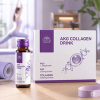 Boisson au collagène AKG en marque blanche OEM/ODM – Soutien cellulaire anti-âge avec peptides de collagène de poisson, astaxanthine, PQQ et ergothionéine