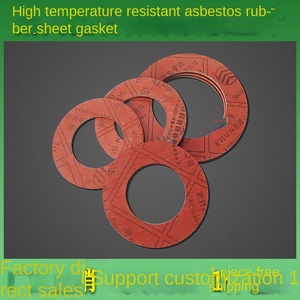 Асбестовая прокладка RF: высококачественный асбестовый резиновый лист прямоугольного сечения, устойчивый к высоким температурам, для фланцевых соединений под высоким давлением - Product Image 5