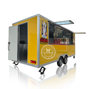 Camión de Comida Móvil 2025 para Jugos, Cerveza y Helados, Totalmente Equipado, Remolque de Comida para Catering y Venta Ambulante - Product Image 2