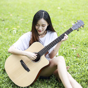 تثبيت شاحنات صغيرة على القيثارات المصنوعة في المصنع ، الغيتار الصوتي المخصص ، الغيتار الصوتي EQ - Product Image 5