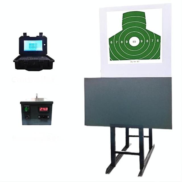Portable Shooting Range Target System with Real-Time Ring Scoring & Error <5mm