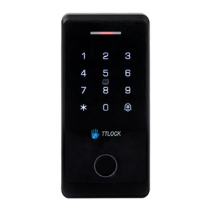 Serrure d'accès par empreinte digitale TTlock, déverrouillage par empreinte digitale et <span class=keywords><strong>code</strong></span> WeChat, gestion à distance intelligente - Product Image 3