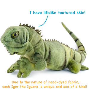 C054 Peluche de Lagarto Verde Largo, Juguete de Peluche de <span class=keywords><strong>Iguana</strong></span>, Venta al por Mayor, Personalizado, Estándar CPC CE, <span class=keywords><strong>Iguana</strong></span> de Peluche Sublimada - Product Image 3