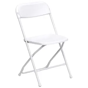 Wholesale Outdoor / Garden Chair Modern Design Banquet White Folding Chairs Wedding For Events