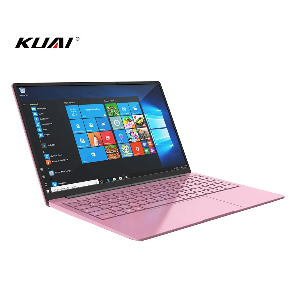 Kuai Laptop i7 14.1 inci, Laptop komputer Laptop merek baru Harga murah grosir