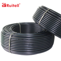 Tuyau d'alimentation en eau en polyéthylène 0,6Mpa 0,8Mpa 1,0Mpa 1,25Mpa 1,6Mpa 20mm-800mm Spécifications complètes Système de tuyauterie PE