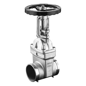 Guangdong Magnesium Special Gate Valve 304 Stainless Steel Flanged Soft Seal Double Gate Water Use - Product Image 1