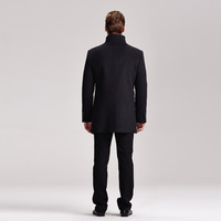 Manteau en Laine Imperméable Grande Taille pour Hommes, Nouveau Modèle, Service OEM, Vente en Gros, Collection Automne