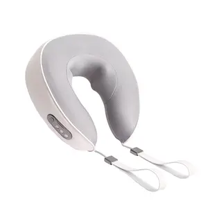 Hot selling U shape Electric Kneading Back Pain Shiatsu With Infrared Heating cervical shoulder Neck Massager