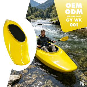 Raft de haute qualité pour eaux vives, bateau à rames durable pour la mer, bateau de loisirs pour eaux vives, bateau de pêche individuel style cabine, kayak - Product Image 1