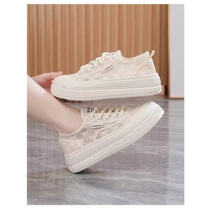Zapatos Casuales de Estudiante con Cordones y Suela Gruesa para Aumentar la Estatura - Product Image 6