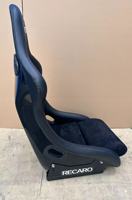 Sièges baquet de course universels RECARO SR3 en suède bleu, avec rails à double verrouillage, pour usage automobile – Vente chaude