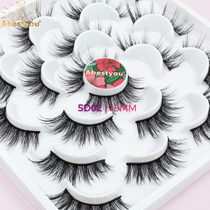 Abestyue 3d Anime10pair rosa custodia finti consigli Naturels Vegan arricciatura striscia ciglia Sztuczne Rzesy <span class=keywords><strong>Ipek</strong></span> Kirpik all'ingrosso - Product Image 2