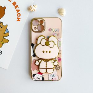 Cô Gái Phụ Nữ Dễ Thương TPU Thỏ Điện Thoại Bìa Cho <span class=keywords><strong>Iphone</strong></span> 16 15 14 13 12 Pro 7 8 Cộng Với X XR XS Max Make up Điện Thoại Trường Hợp - Product Image 6