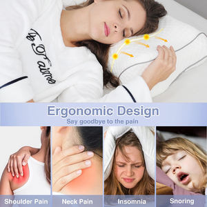 Nouveau design Smart Bluetooth app pour surveiller la musique <span class=keywords><strong>oreiller</strong></span> <span class=keywords><strong>mousse</strong></span> à mémoire Massage ergonomie Anti-ronflement <span class=keywords><strong>oreiller</strong></span> - Product Image 6