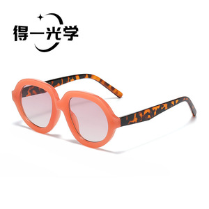 Oval <b>Sunglasses</b> For Women UV400 PC Frame Type 3 Sunshades - Product Image 4