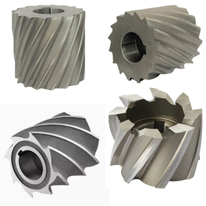 <span class=keywords><strong>Fresa</strong></span> cilindrica completamente a terra in acciaio ad alta velocità con gambo diritto a latta rivestito a spirale strumento di fresatura - Product Image 1