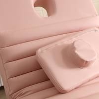 Lit de beauté électrique multifonctionnel avec hauteur réglable, chauffage et massage pour salon de beauté, spa, clinique médicale