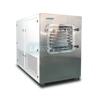 Lyophilisateur à vide à refroidissement par air pour échantillons en vrac, échantillons biologiques, aliments, probiotiques, polypeptides, 3m2, 30 kg à 45 kg