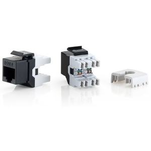 Conector - Kit de 8 Unidades de Conector Hembra RJ45 UTP Cat6 Keystone de Panel, Ideal para Conexiones de Red de Alta Velocidad. * - Product Image 1
