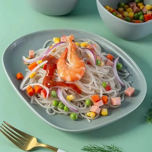 Konjac Dry Spaghetti Noodles Sem Glúten Sem Açúcar Baixa Caloria Low Carb Alta Fibra Dietética Perda de Peso Pasta Alternative Bag - Product Image 4