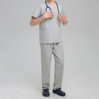 Tenue médicale classique populaire pour femmes, uniforme d'hôpital en coton, modèle unisexe