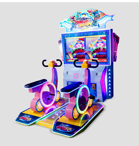 Machine de jeu sportive connectée pour 2 joueurs, construction en métal et plastique, prise en charge de l'anglais, fonction de prise de photo, vélo, pièce de monnaie, ticket - Product Image 5